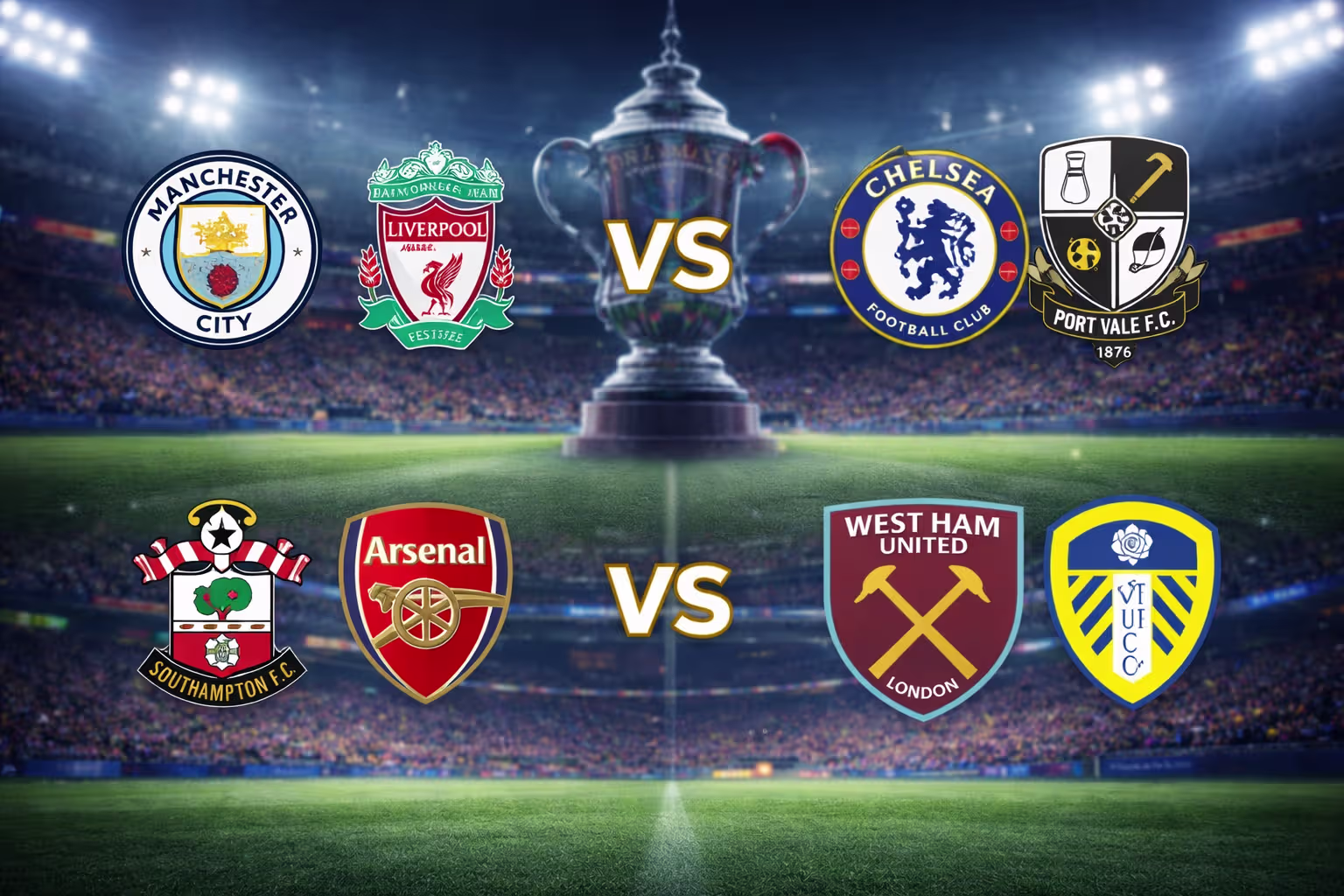 FA Cup na Veľkú noc: Štvrťfinále plné hviezd – kto postúpi do semifinále?